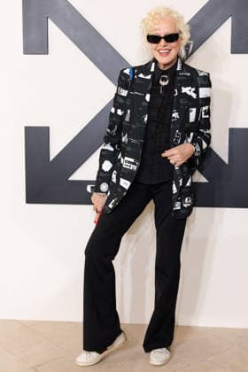 PFW - Off White Photocall Ellen von Unwerth attends the Off-White Womenswear Fall Winter 2026-2027 show as part of Paris Fashion Week (PFW) on March 5, 2026 in Paris, France. Photo by Alexis Jumeau ABACAPRESS.COM Paris France  Copyright: xJumeauxAlexis ABACAx