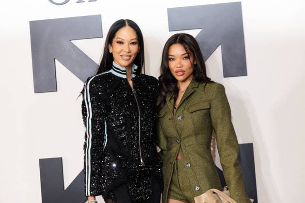 PFW - Off White Photocall Kimora Lee Simons and Ming Lee Simons attends the Off-White Womenswear Fall Winter 2026-2027 show as part of Paris Fashion Week (PFW) on March 5, 2026 in Paris, France. Photo by Alexis Jumeau ABACAPRESS.COM Paris France  Copyright: xJumeauxAlexis ABACAx