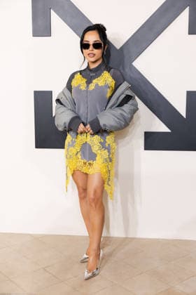 PFW - Off White Photocall Becky G attends the Off-White Womenswear Fall Winter 2026-2027 show as part of Paris Fashion Week (PFW) on March 5, 2026 in Paris, France. Photo by Alexis Jumeau ABACAPRESS.COM Paris France  Copyright: xJumeauxAlexis ABACAx