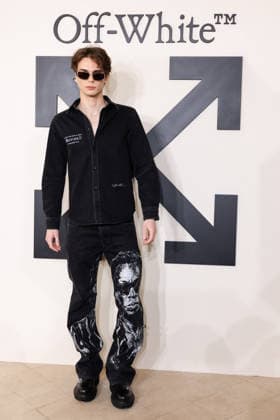PFW - Off White Photocall Nils Kusel Kuesel attends the Off-White Womenswear Fall Winter 2026-2027 show as part of Paris Fashion Week (PFW) on March 5, 2026 in Paris, France. Photo by Alexis Jumeau ABACAPRESS.COM Paris France  Copyright: xJumeauxAlexis ABACAx