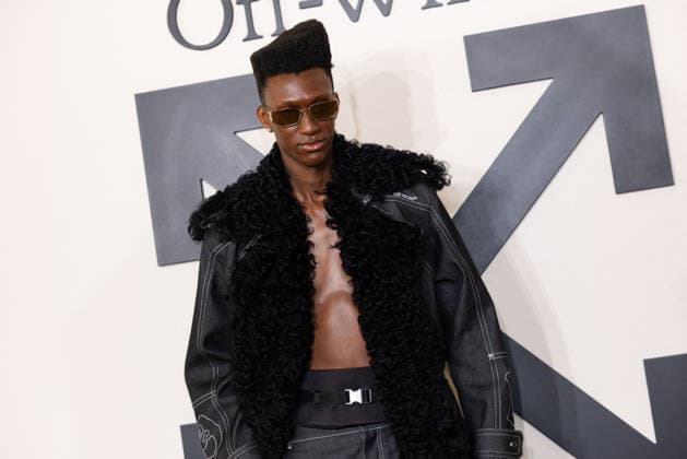 PFW - Off White Photocall Alioune Fall attends the Off-White Womenswear Fall Winter 2026-2027 show as part of Paris Fashion Week (PFW) on March 5, 2026 in Paris, France. Photo by Alexis Jumeau ABACAPRESS.COM Paris France  Copyright: xJumeauxAlexis ABACAx