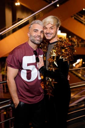 Die Influencer Rafi Rachek und Sam Dylan, ein bekanntes Reality-TV-Paar, bei der Premiere der 3. Staffel der Amazon Prime Video Reality-Show The 50 im Cinedom. Köln, 05.03.2026 NRW Deutschland Copyright: xChristophxHardtx