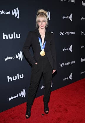 37th Annual GLAAD Media Awards Amber Glenn arriving to the 37th Annual GLAAD Media Awards held at the Beverly Hilton Hotel on March 5, 2026 in Beverly Hills, Ca. Beverly Hills Beverly Hilton Hotel California USA Copyright: xLisaxOConnor xAFF-USA.COMx