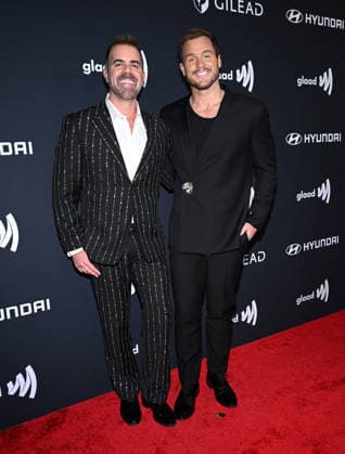 37th Annual GLAAD Media Awards Jordan Brown and Colton Underwood arriving to the 37th Annual GLAAD Media Awards held at the Beverly Hilton Hotel on March 5, 2026 in Beverly Hills, Ca. Beverly Hills Beverly Hilton Hotel California USA Copyright: xLisaxOConnor xAFF-USA.COMx