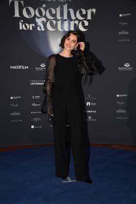 Rome, Sistine Corridors of Santo Spirito in Sassia, Evening Event Together For a Cure , In the photo: Catrinel Marlon  Copyright: xVincenzoxLandix xipa-agency.netx xVincenzoxLandix IPA_Agency_IPA72437756