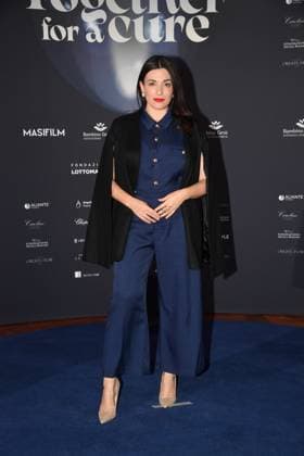 Rome, Sistine Corridors of Santo Spirito in Sassia, Evening Event Together For a Cure , In the photo: Liliana Fiorelli  Copyright: xVincenzoxLandix xipa-agency.netx xVincenzoxLandix IPA_Agency_IPA72437797