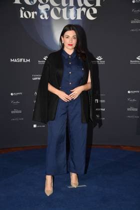 Rome, Sistine Corridors of Santo Spirito in Sassia, Evening Event Together For a Cure , In the photo: Liliana Fiorelli  Copyright: xVincenzoxLandix xipa-agency.netx xVincenzoxLandix IPA_Agency_IPA72437798
