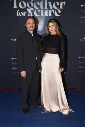 Rome, Sistine Corridors of Santo Spirito in Sassia Evening Event Together For a Cure , In the photo: Fabio Troiano Eleonora Pedron  Copyright: xVincenzoxLandix xipa-agency.netx xVincenzoxLandix IPA_Agency_IPA72437847