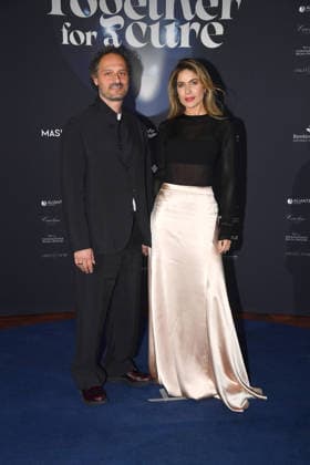 Rome, Sistine Corridors of Santo Spirito in Sassia Evening Event Together For a Cure , In the photo: Fabio Troiano Eleonora Pedron  Copyright: xVincenzoxLandix xipa-agency.netx xVincenzoxLandix IPA_Agency_IPA72437849