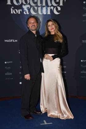 Rome, Sistine Corridors of Santo Spirito in Sassia Evening Event Together For a Cure , In the photo: Fabio Troiano Eleonora Pedron  Copyright: xVincenzoxLandix xipa-agency.netx xVincenzoxLandix IPA_Agency_IPA72437844