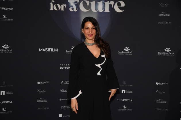Rome, Sistine Corridors of Santo Spirito in Sassia, Evening Event Together For a Cure , In the photo: Donatella Finocchiaro  Copyright: xVincenzoxLandix xipa-agency.netx xVincenzoxLandix IPA_Agency_IPA72437915