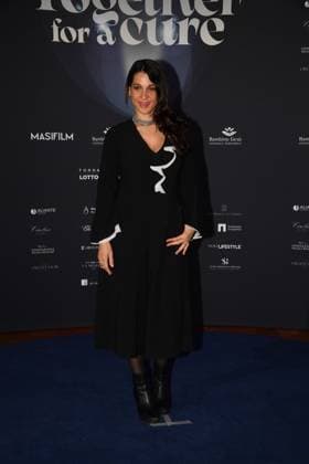 Rome, Sistine Corridors of Santo Spirito in Sassia, Evening Event Together For a Cure , In the photo: Donatella Finocchiaro  Copyright: xVincenzoxLandix xipa-agency.netx xVincenzoxLandix IPA_Agency_IPA72437916