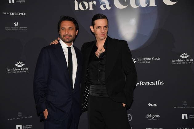 Rome, Sistine Corridors of Santo Spirito in Sassia, Evening Event Together For a Cure , In the photo: Massimiliano Di Lodovico Achille Lauro  Copyright: xVincenzoxLandix xipa-agency.netx xVincenzoxLandix IPA_Agency_IPA72438153