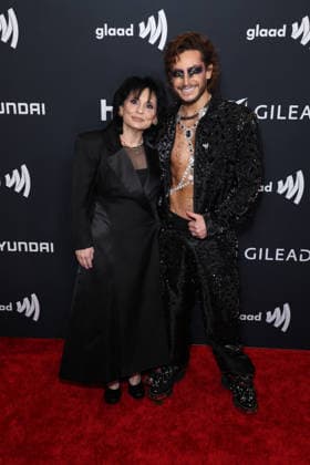 37th Annual GLAAD Media Awards guest and Frankie Grande at the 37th Annual GLAAD (Gay and Lesbian Alliance Against Defamation) Media Awards held at The Beverly Hilton Hotel on March 5, 2026 in Beverly Hills, Los Angeles, California, United States., Credit:Xavier Collin Avalon USA, California, Los Angeles  Copyright: xXavierxCollinx xAvalonx 1080402787