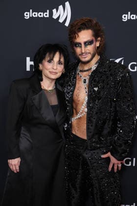 37th Annual GLAAD Media Awards guest and Frankie Grande at the 37th Annual GLAAD (Gay and Lesbian Alliance Against Defamation) Media Awards held at The Beverly Hilton Hotel on March 5, 2026 in Beverly Hills, Los Angeles, California, United States., Credit:Xavier Collin Avalon USA, California, Los Angeles  Copyright: xXavierxCollinx xAvalonx 1080404611