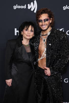 37th Annual GLAAD Media Awards guest and Frankie Grande at the 37th Annual GLAAD (Gay and Lesbian Alliance Against Defamation) Media Awards held at The Beverly Hilton Hotel on March 5, 2026 in Beverly Hills, Los Angeles, California, United States., Credit:Xavier Collin Avalon USA, California, Los Angeles  Copyright: xXavierxCollinx xAvalonx 1080404629