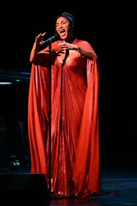 WEST PALM BEACH, FL - MARCH 05: Nicole Scherzinger performs during The 2026 Kravis Center Gala at The Raymond F. Kravis Center for the Performing Arts on March 5, 2026 in West Palm Beach Florida. Copyright: xmpi04x