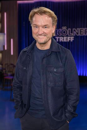 Markus Krampe bei der Aufzeichnung der WDR-Talkshow Kölner Treff im WDR Studio BS 3. Köln, 05.03.2026
