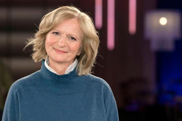 Johanna Gastdorf bei der Aufzeichnung der WDR-Talkshow Kölner Treff im WDR Studio BS 3. Köln, 05.03.2026