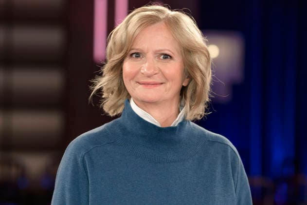 Johanna Gastdorf bei der Aufzeichnung der WDR-Talkshow Kölner Treff im WDR Studio BS 3. Köln, 05.03.2026