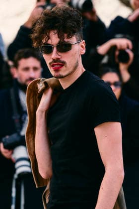 Paris Fashion Week - Women F W 26-27 Schiaparelli Fashion Show Arrivals Paris, France Lyas Medini Paris Fashion Week - Women F W 26-27 Schiaparelli Fashion Show Arrivals Paris, France 5th March 2026 SGPItalia id 134576_004 * Not Exclusive  Copyright: xLorenzoxCremonax