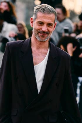 Paris Fashion Week - Women F W 26-27 Schiaparelli Fashion Show Arrivals Paris, France Giangiacomo Pierini Paris Fashion Week - Women F W 26-27 Schiaparelli Fashion Show Arrivals Paris, France 5th March 2026 SGPItalia id 134576_004 * Not Exclusive  Copyright: xLorenzoxCremonax