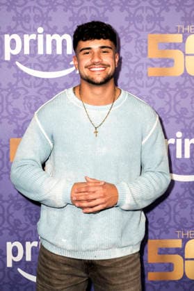 Leandro Fünfsinn bei der Staffel 3 Premiere der Amazon Prime Video Reality-Show The 50 im Cinedom. Köln, 05.03.2026