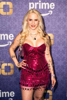 Gina Beckmann bei der Staffel 3 Premiere der Amazon Prime Video Reality-Show The 50 im Cinedom. Köln, 05.03.2026