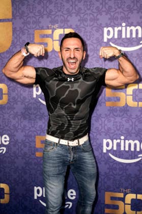 Fabio De Pasquale bei der Staffel 3 Premiere der Amazon Prime Video Reality-Show The 50 im Cinedom. Köln, 05.03.2026
