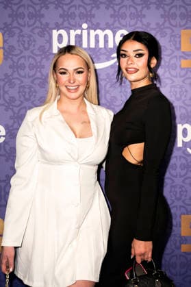 Anita Latifi und Elsa Latifaj bei der Staffel 3 Premiere der Amazon Prime Video Reality-Show The 50 im Cinedom. Köln, 05.03.2026