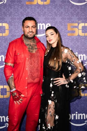 Cosimo Citiolo und Nathalie Gaus bei der Staffel 3 Premiere der Amazon Prime Video Reality-Show The 50 im Cinedom. Köln, 05.03.2026