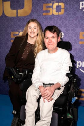 Philip Wälter und Emilia bei der Staffel 3 Premiere der Amazon Prime Video Reality-Show The 50 im Cinedom. Köln, 05.03.2026