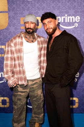 Bobby Chambers und Umut Tekin bei der Staffel 3 Premiere der Amazon Prime Video Reality-Show The 50 im Cinedom. Köln, 05.03.2026