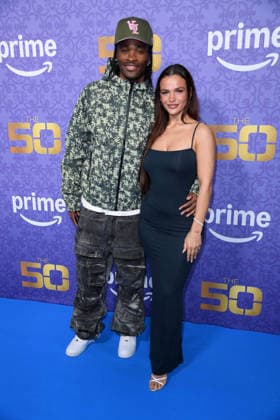 Teezy (Martini Lombaya), Jeje Lopes bei der Premiere von THE 50 - Staffel 3 von Prime Video im Cinedom in Köln am 05.03.2026