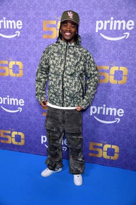 Teezy (Martini Lombaya) bei der Premiere von THE 50 - Staffel 3 von Prime Video im Cinedom in Köln am 05.03.2026