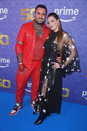 Cosimo Citiolo mit Freundin Nathalie Gaus bei der Premiere von THE 50 - Staffel 3 von Prime Video im Cinedom in Köln am 05.03.2026