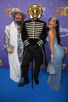 Leon Shankara, Jennifer Iglesias bei der Premiere von THE 50 - Staffel 3 von Prime Video im Cinedom in Köln am 05.03.2026