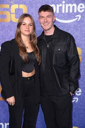 Mia Bretschneider mit Freund Ferris Freiwald bei der Premiere von THE 50 - Staffel 3 von Prime Video im Cinedom in Köln am 05.03.2026