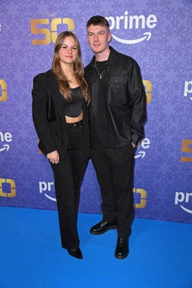 Mia Bretschneider mit Freund Ferris Freiwald bei der Premiere von THE 50 - Staffel 3 von Prime Video im Cinedom in Köln am 05.03.2026