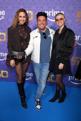 Christina Grass, Matthias Mangiapane, Carina Spack bei der Premiere von THE 50 - Staffel 3 von Prime Video im Cinedom in Köln am 05.03.2026