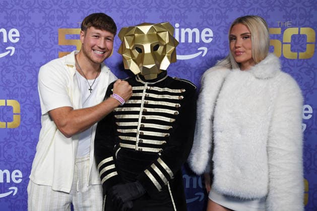 Oliver Ginkel mit Freundin Antonia Rot bei der Premiere von THE 50 - Staffel 3 von Prime Video im Cinedom in Köln am 05.03.2026