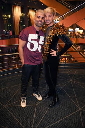 Rafi Rachek mit Freund Sam Dylan bei der Premiere von THE 50 - Staffel 3 von Prime Video im Cinedom in Köln am 05.03.2026