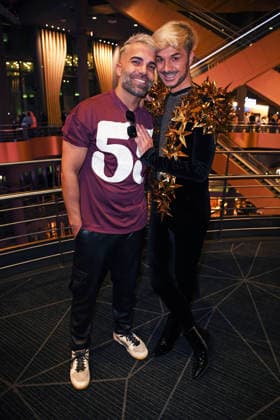 Rafi Rachek mit Freund Sam Dylan bei der Premiere von THE 50 - Staffel 3 von Prime Video im Cinedom in Köln am 05.03.2026