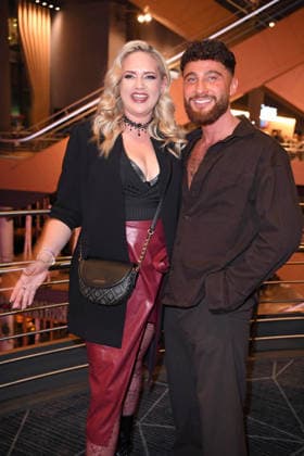 Sarah Knappik, Umut Tekin bei der Premiere von THE 50 - Staffel 3 von Prime Video im Cinedom in Köln am 05.03.2026