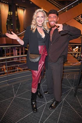 Sarah Knappik, Umut Tekin bei der Premiere von THE 50 - Staffel 3 von Prime Video im Cinedom in Köln am 05.03.2026
