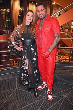 Cosimo Citiolo mit Freundin Nathalie Gaus bei der Premiere von THE 50 - Staffel 3 von Prime Video im Cinedom in Köln am 05.03.2026