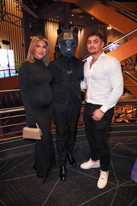 Luca Valerio mit Freundin Ciara Angela bei der Premiere von THE 50 - Staffel 3 von Prime Video im Cinedom in Köln am 05.03.2026