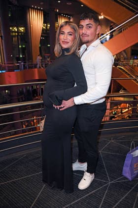 Luca Valerio mit Freundin Ciara Angela bei der Premiere von THE 50 - Staffel 3 von Prime Video im Cinedom in Köln am 05.03.2026