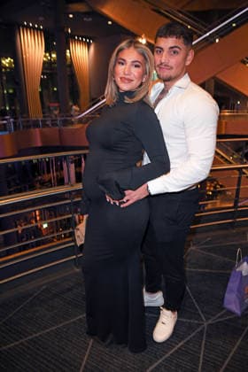 Luca Valerio mit Freundin Ciara Angela bei der Premiere von THE 50 - Staffel 3 von Prime Video im Cinedom in Köln am 05.03.2026