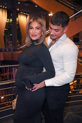 Luca Valerio mit Freundin Ciara Angela bei der Premiere von THE 50 - Staffel 3 von Prime Video im Cinedom in Köln am 05.03.2026